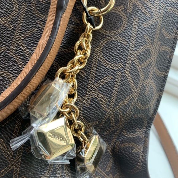 Calvin Klein Brown leather purse - Picture 2 of 4